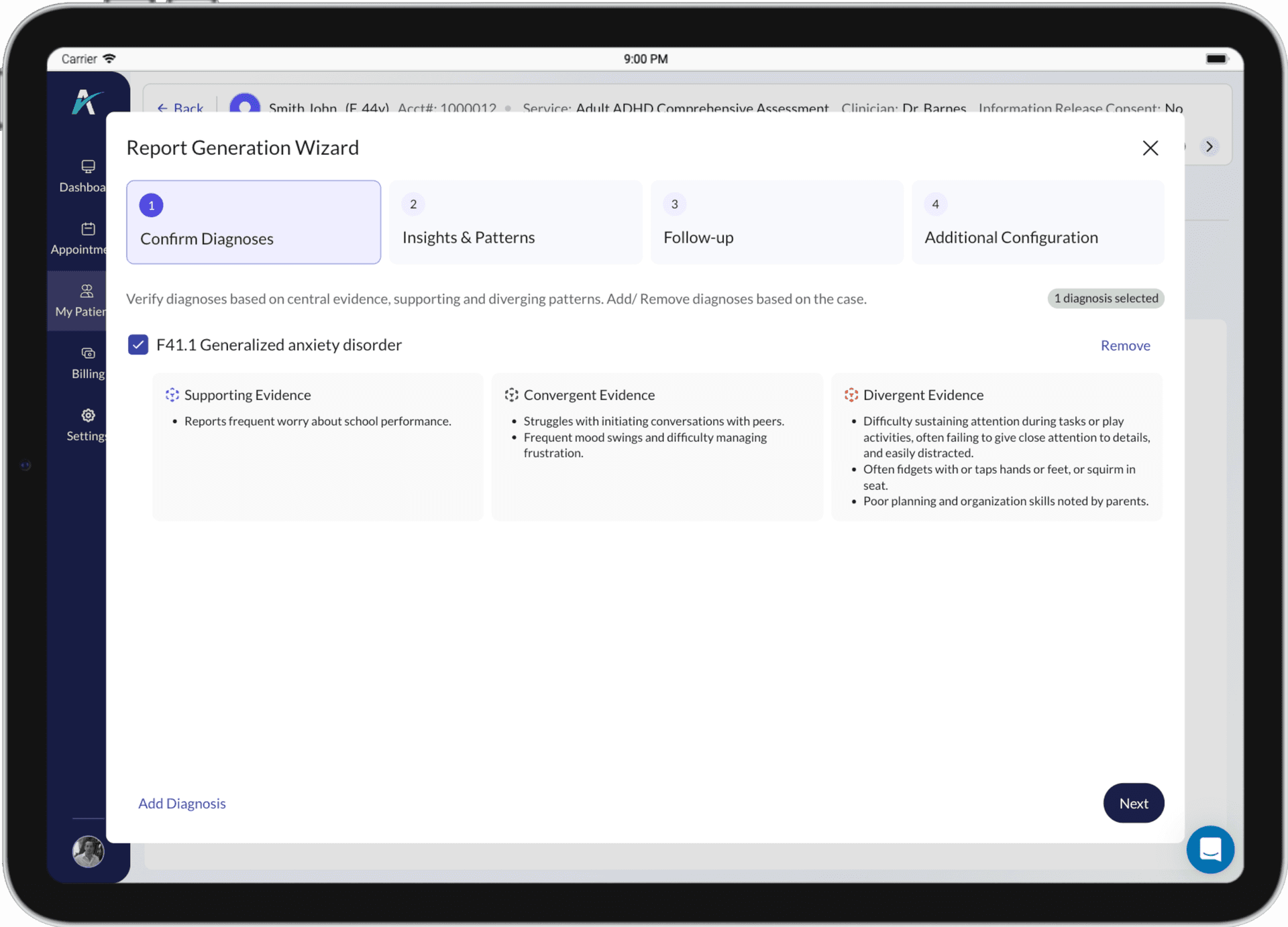 AI Psychology Report Writer Software for Assessment Psychologists